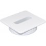 Lote de 6 pasacables Plastwin para mesa 94x94mm plástico blanco Emuca