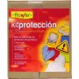 Kit insecticida ecológico Triple Acción 100ml Flower + pulverizador a batería 12V 12L + set de protección