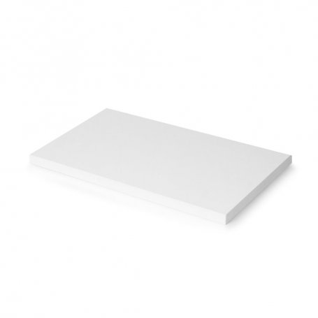 Tablero para mesa, 900x500mm, espesor 30mm, Madera, Pintado blanco - Emuca