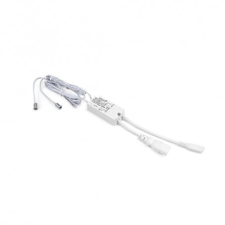 Sensor LED Point door DOBLE (proximidad) (240V AC), Plástico, Pintado aluminio - Emuca