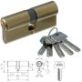 CILINDRO DE SEGURIDAD SE 67MM (33,5X33,5) LATÓN MCM