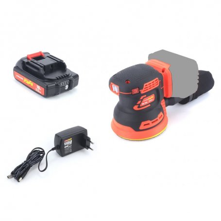 Kit Lijadora Rotativa, 18/20V, 125mm - (74040 + 74000 + 74010) - MADER POWER®