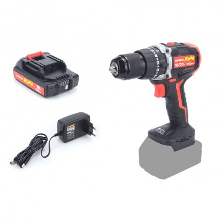 Kit Taladro con Percusión, 18/20V, 50Nm - (74021 + 74000 + 74010) - MADER POWER®