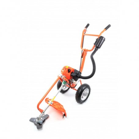 Desbrozadora, Ruedas, Manija Doble, 52cc, 28mm - MADER®