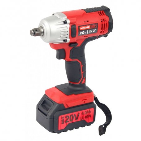 Atornillador a Batería, 20V, 4AH, 1/2", Impacto - MADER®