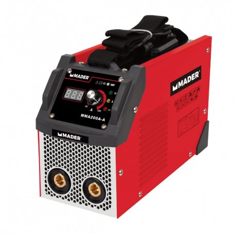 Equipo de Soldadura Inverter, Anti Stick, 200A, Profesional - MADER®