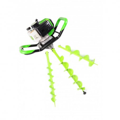 Ahoyadora Taladro de Tierra, con 3 Brocas, 51.2CC, 2.3kW - SAURIUM®