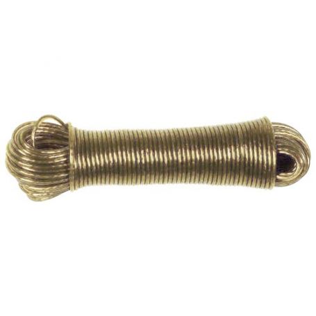 Madeja de cuerda forrada con cable de acero 4mm 20mts HCS