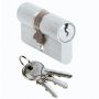 Cilindro Cisa Locking Line 30x40 níquel europerfil leva corta