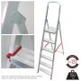 Escalera Persum 8 peldaños aluminio domestica