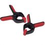 Pinzas de sujecion nylon 120mm 2 unidades Kreator