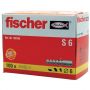 Taco Fischer S 6mm - caja 100 unidades