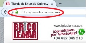 brico online, seguridad web, brico online shop seguridad