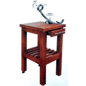 Referencia 8367451 mesa jamonera con jamonero de cabeza giratoria 360° FCDB