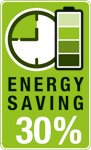 las hojas de sierra AKKUTOP brindan hasta un 30% de energy saving. Las AKKU TOP brindan un ahorro energético de 30%