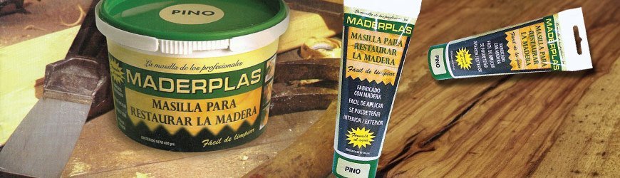 Tienda online de Masillas para reparar Madera