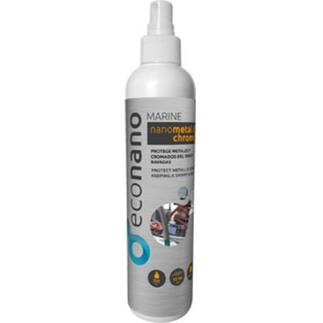 Edelstahl - Schutz Aluminium und Chrom - Metall - Nano - Spray 250ml Econano