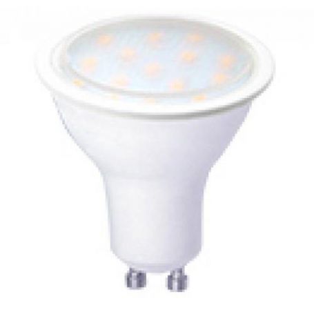 Dichroitische 24 LEDs Lampe SMD5050 12V 5W GU10 6400K GSC Entwicklung