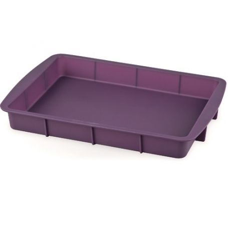 Quelle Silikon violett 32,5x23x4cm Ofen lifestyle