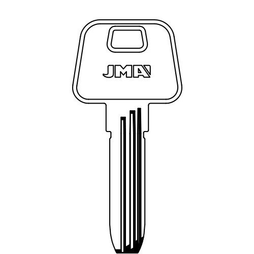 ▷ Sicherheitsschlüssel Messing Modell AZ-14 (Beutel 10 Stück) JMA