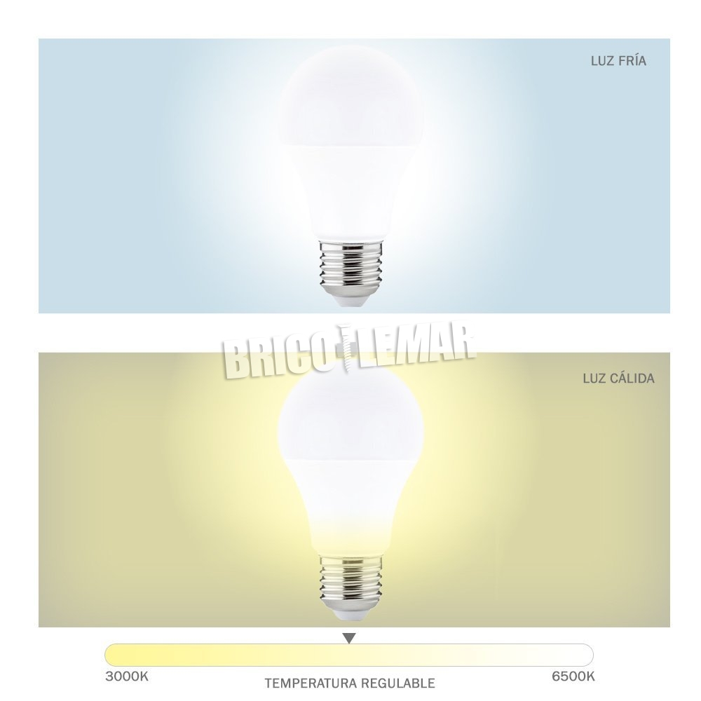 ▷ Smart Pack 2 WiFi-Standard-LED-Lampen E27 8W 3000K-6500K RGB