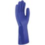 Super 35 chemische glove Öl PVC / Baumwolle blau t / 8 3L