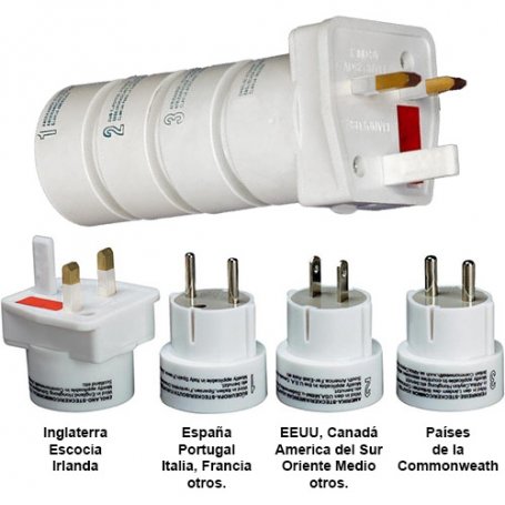 Universal-Adapter (4 eingestellt und) garsaco