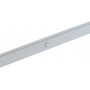 708-858mm einstellbar bar Schrank mit LED-Licht-Weiß matt eloxiertem Aluminium natur Emuca