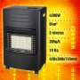 Infrarot-Gasherd 3 Ebenen 4200W 84m² GSC-Evolution