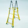 Misch Stahl und Aluminiumleiter MULTI 4 + 5 Plabell