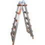 Proline Aluminium Teleskopleiter Leichten 6 + 6 Plabell