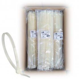 Weißes Nylon Zahnflansch 540x7.6 Kaste 20 Beutel von 100 Einheiten / bag Kabra