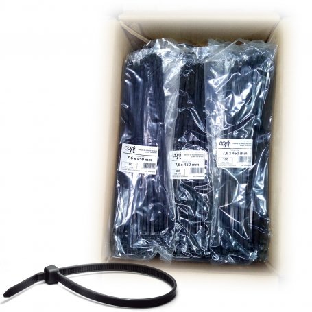 Nylon Zahnflansch 450x7.6 Blackbox 25 Beutel von 100 Einheiten / bag Kabra