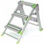Tritthocker Aluminium Komodo 3 Stufen Plabell