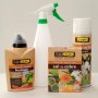 Kit Drucksprüher 2L + Insecticide Fungizid Natural Spray 500ml biologischer Dünger Flüssigkeit 6x15g + 500ml