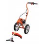 Brushcutter mit Einzel Griff Räder 43cc 1,25Kw Mader Gartengeräte