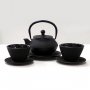 Schwarzer Tee aus Gusseisen Spiel 0,34lt + 2 Tassen + reposatetera Ibili