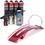 Kit FoamGun S1 + 4 Pistole Patronen schäumen projizierbares Penosil Easyspray 700 ml + 500 ml frischer Schaumreiniger