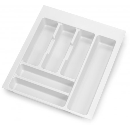 Optima Besteckschublade Küche Vertex / 500-Modul-Konzept 450mm 16mm weiße Tafel Emuca