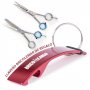 Pack 2 Friseurschere 5,5 Skool weiche Ränder „cut and sculpt 3 Claveles