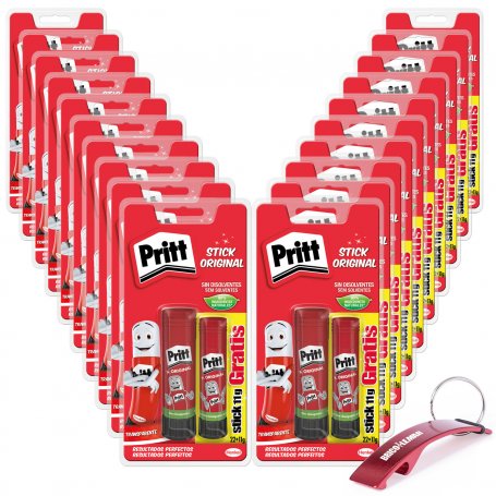 Schachtel mit 20 Blisterpackungen Pritt Klebestift von 22 + 11grs Henkel