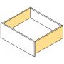 Set mit 5 Sets für Concept Küchenschubladen Höhe 105 mm Tiefe 500 mm Absenkautomatik Stahl weiß Emuca