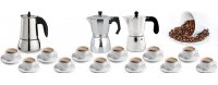 12 Tassen Kaffee