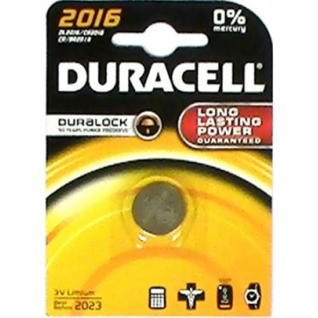 BATTERIE AU LITHIUM 2016 (1UD BLISTER) DURACELL