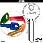 serreta Key AZ-1D aluminium couleurs assorties