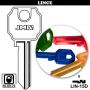 serreta Key LIN-15D aluminium couleurs assorties