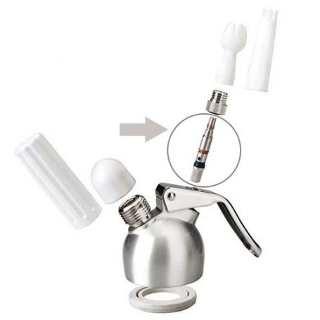 crème aluminium Piston siphon Ibili