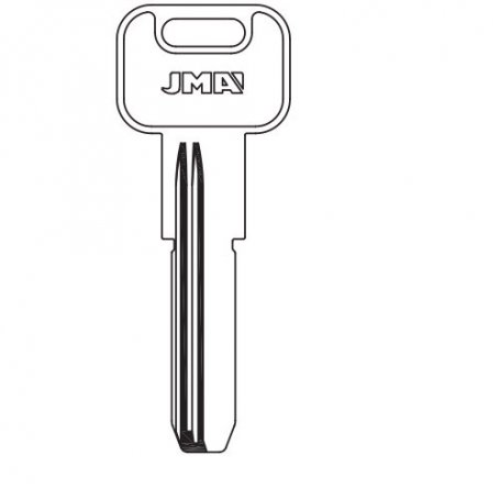 modèle en laiton de sécurité Key ucem17d (sac de 10 pièces) JMA
