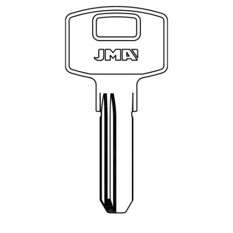 Brass clé modèle de sécurité ap-3d (sac de 10 pièces) JMA