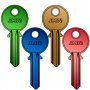 serreta Key AZ-1D aluminium couleurs assorties